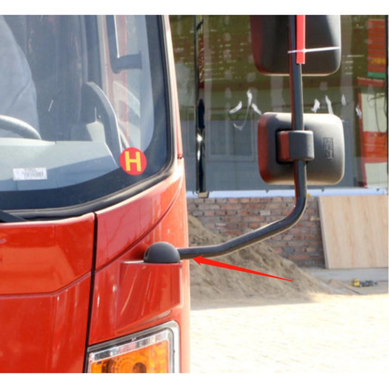 HOWO Low-Card Rearview Mirror Rust-Proof Semicircular Cover & Base