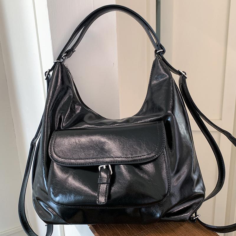 Commuter Tote Bag Women's Large-capacity Casual Single-shoulder Crossbody Bag High Appearance Level Backpack