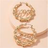 Bamboo Earrings Love Earrings Bamboo Earrings for Women 90s Gold Hoop Earrings Chunky Gold Hoop Earrings Big Hoop Earrings for Women Earrings Cute
