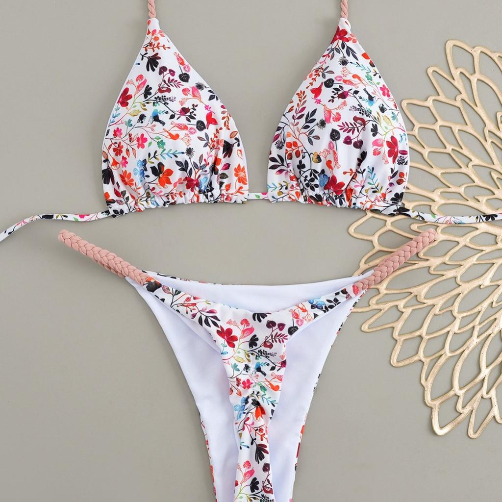 2025 Polka Dot Bikini Set Women Two Piece Swimwear - Flirty Sexy Instagram Beach Vacation Push Up Swimsuit