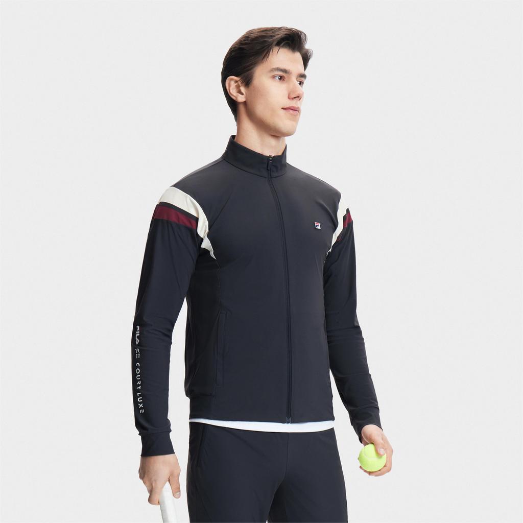 New FILA Knitwear Men's Black A11M423501FBK