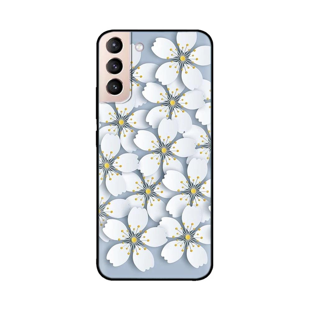 Silicone Case For Samsung Galaxy S21FE Case S21 Ultra 5G Soft TPU Phone Case S21 FE Fundas For Samsung S21 Plus s21+ S 21 Cover