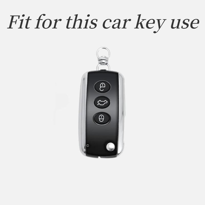 2026 Heißes Autoschlüsselgehäuse aus Zinklegierung für VW Polo, Golf, Passat, Tiguan, Beetle, Caddy, T5, Up, Eos, Octa