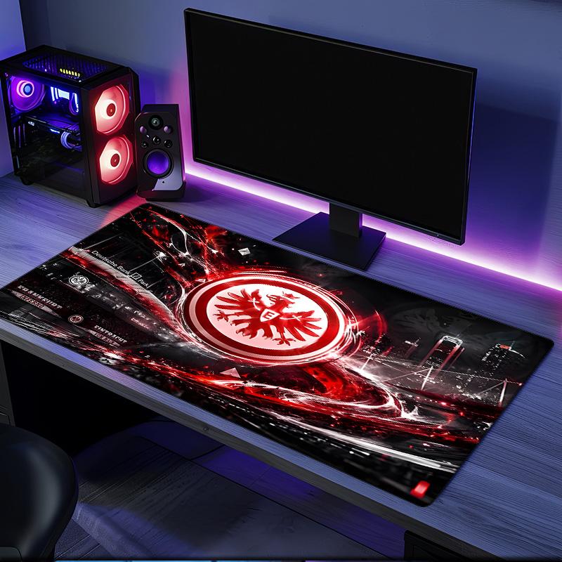 Eagle Crest Frankfurt Emblem Mouse Pad, Rubber Base, Mouse Pad for Gamers and Office Use, Gaming Desk , Easy To Clean Mat Christmas fan gifts