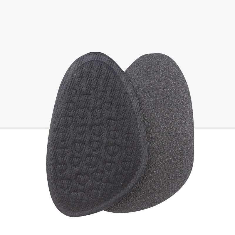 1Pair Women Forefoot Pad Pain Relief Insert Half Size Insoles Non-Slip Cushion Shoe Breathable Sweat Absorbing Foot Pads