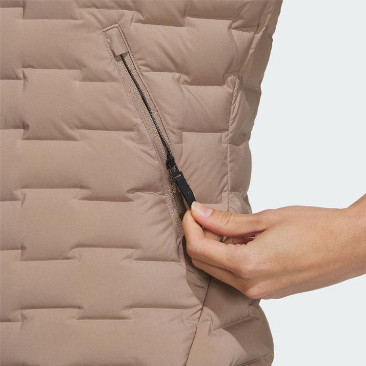 adidas TERREX Women's Lightweight Down Vest Beige IT8692