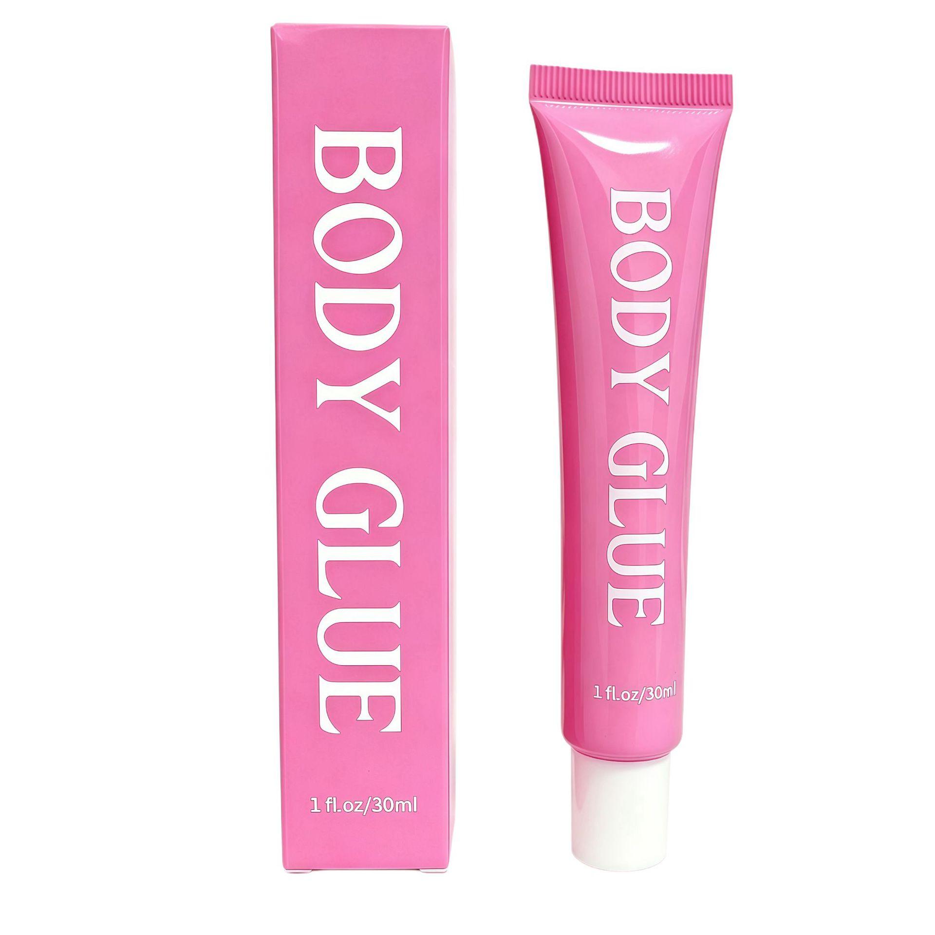 Quick-Drying 20ML Body Adhesive Transparent Non-Slip Body Glue Strong Hold Sweat Resistant Anti-Exposure Adhesive