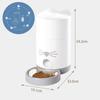 GEX Catit Pixi Smart Feeder A smart automatic cat feeder with remote schedule and smartphone app - control, management, connectivity.