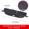 Retractable Cargo Cover Car Interior Rear Trunk Luggage Cover Security Shade Shield Curtain Fit for Changan CS35/CS55/CS75 PLUS