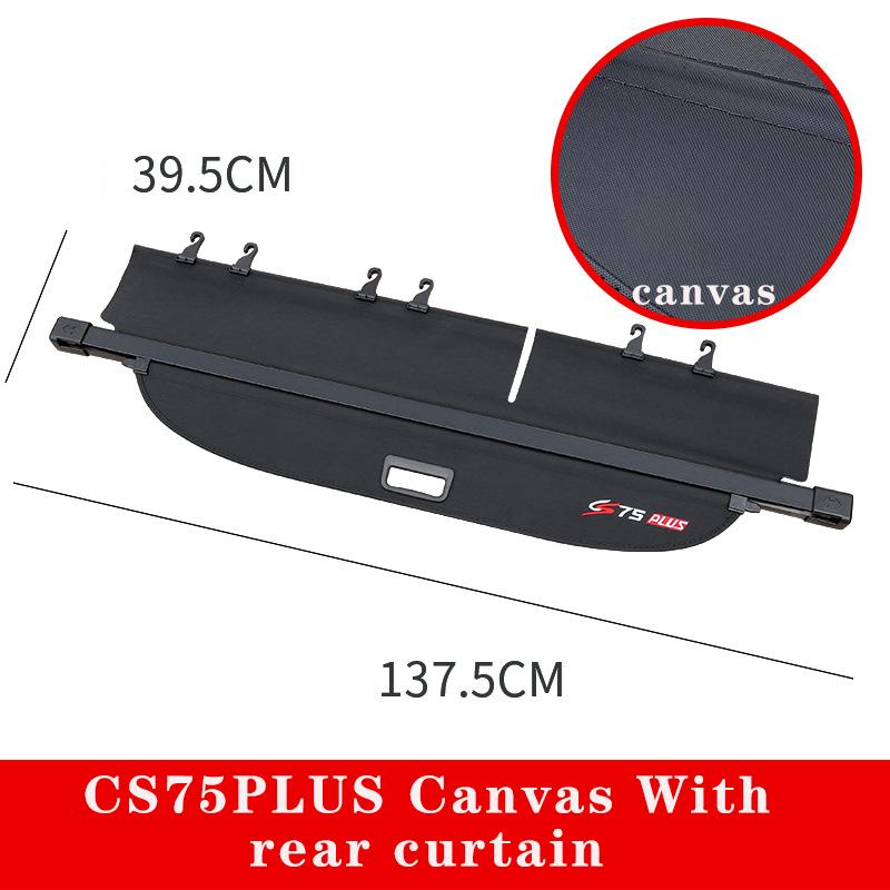 Retractable Cargo Cover Car Interior Rear Trunk Luggage Cover Security Shade Shield Curtain Fit for Changan CS35/CS55/CS75 PLUS