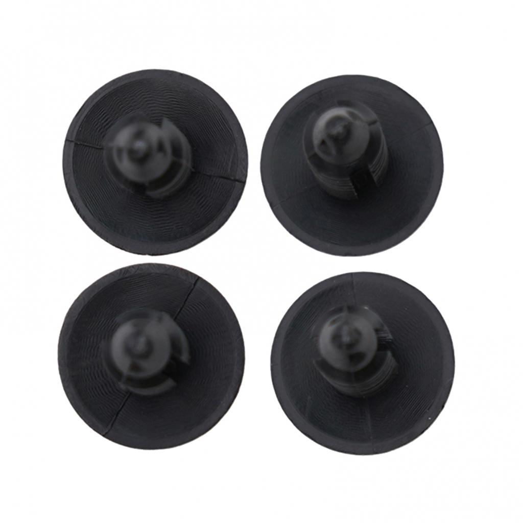 License Plate Plugs for Front Bumper Holes Set of 4 with Painted Finish