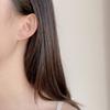 S925 Silver Screw Back Butterfly Stud Earrings For Women Niche Design Exquisite Fashion Jewelry