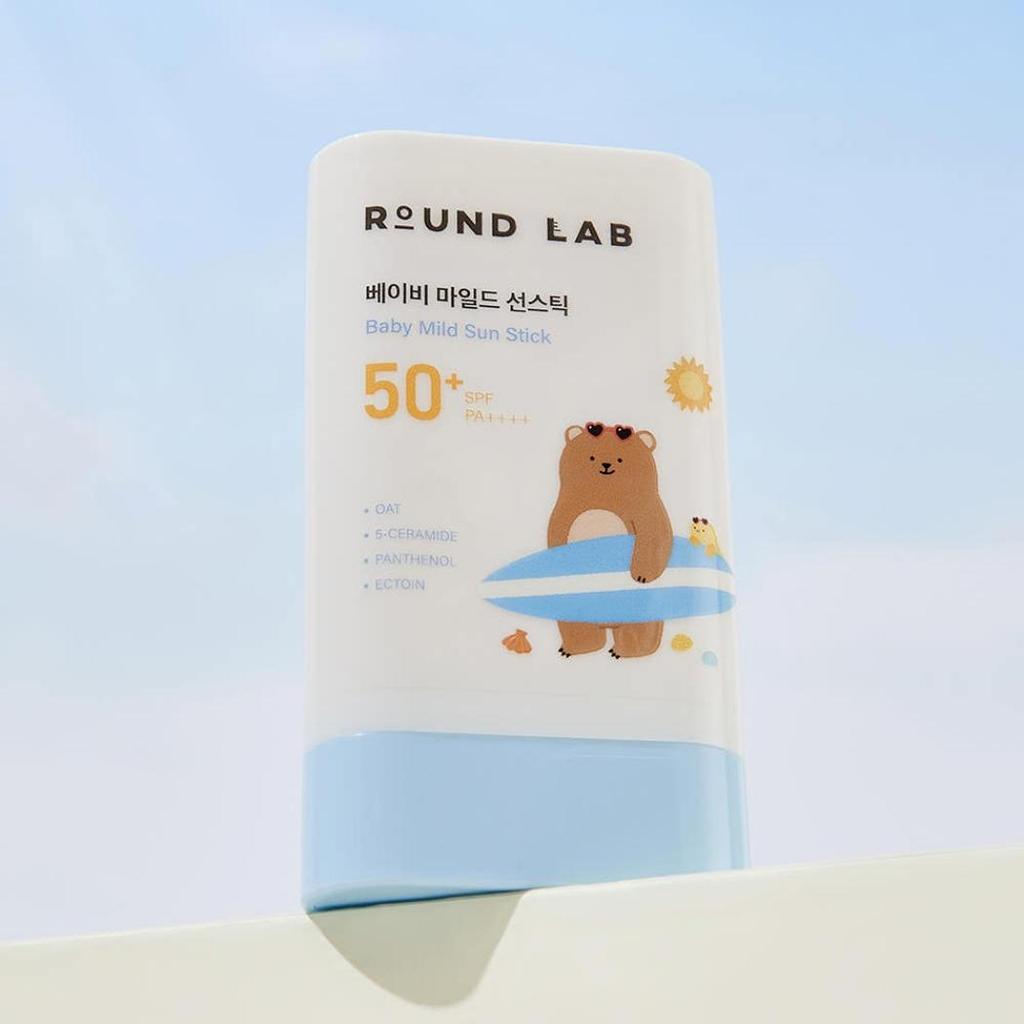 ROUND LAB Baby Mild Sun Stick SPF50+ PA++++ Gentle UV Protection 21g