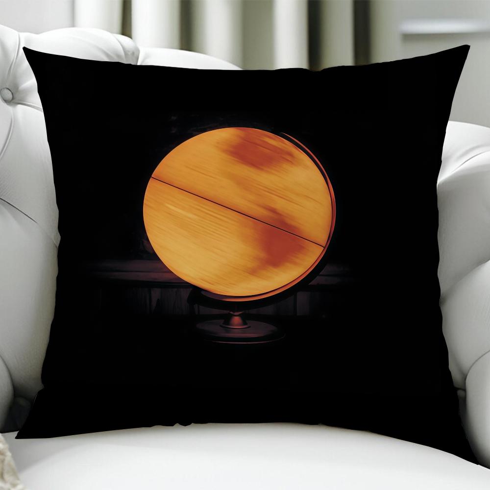 Rock Band CCOLDPLAYES cushion cover Birthday Anniversary Gifts Double Sided Printed Zipper Cushion Cover Soft Skin Bedding