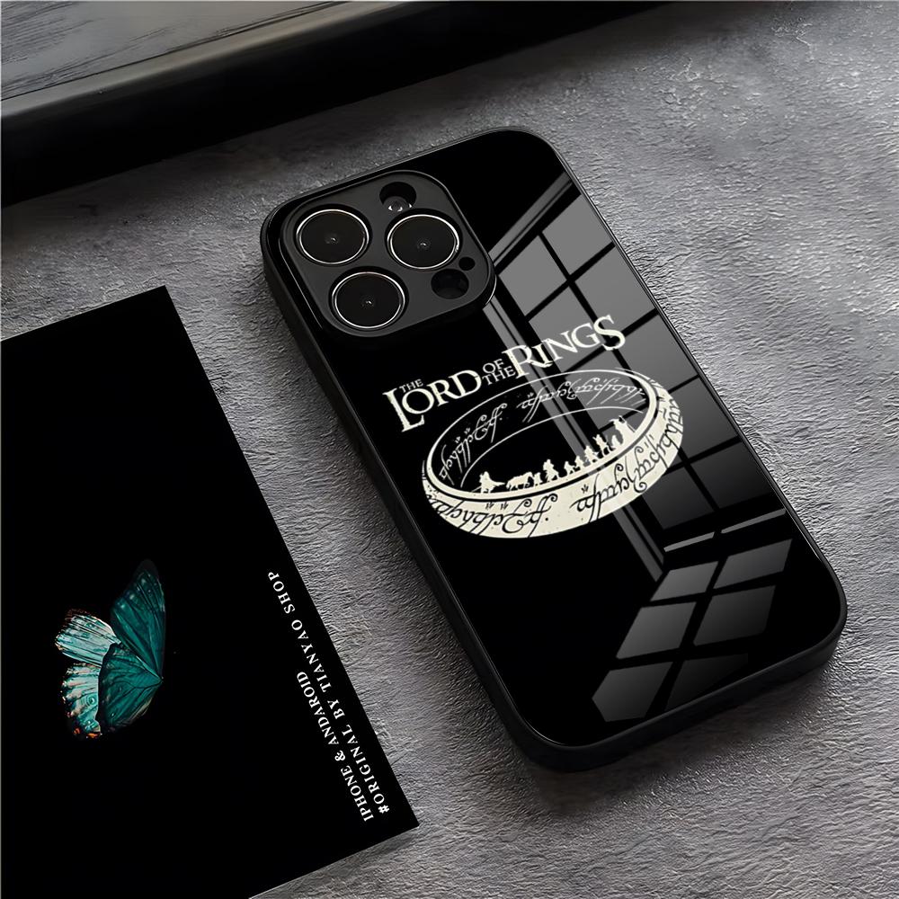 T-The L-Lord OF -The Rings Phone Case For IPhone 17 Pro Max 15 Pro 16 14 Plus 12 13 Mini 11 Pro Shockproof Glass Cover