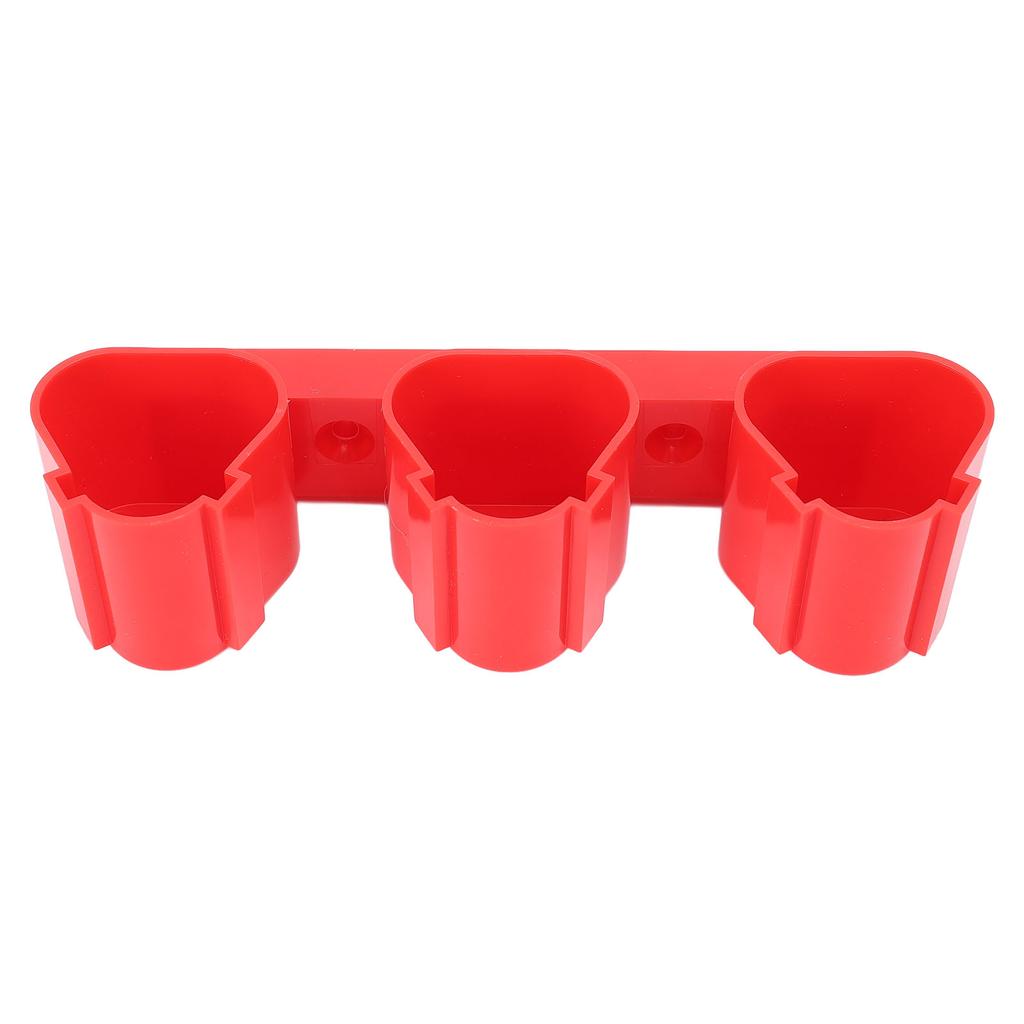 Batteriholdere for Milwaukee M12 Batteriverktøy Oppbevaringsholdere med Batterispor Veggmontering 12V Batterioppbevaringsstativer