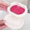 Caixa de Sabonete Plástica para Banheiro Chuveiro Viagem Portátil Pequena Bandeja de Sabonete Prato Suporte de Armazenamento Prato Recipiente de Sabonete para Casa