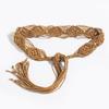 Resort Waist Bohemian Belt With Handmade Beaded Weaving For Womens Style Summer