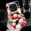 Cartoon Cute Pucca Garu Soft Phone Case for Xiaomi Redmi Note 13 14 15 Pro Plus 12S 12 11S 11 11T 10S 10 Shockproof Cover Back S