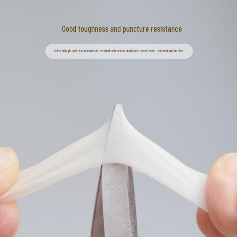 Powder-Free Disposable Latex Finger Cots for Laboratory Use Latex Incision Finger Cot S