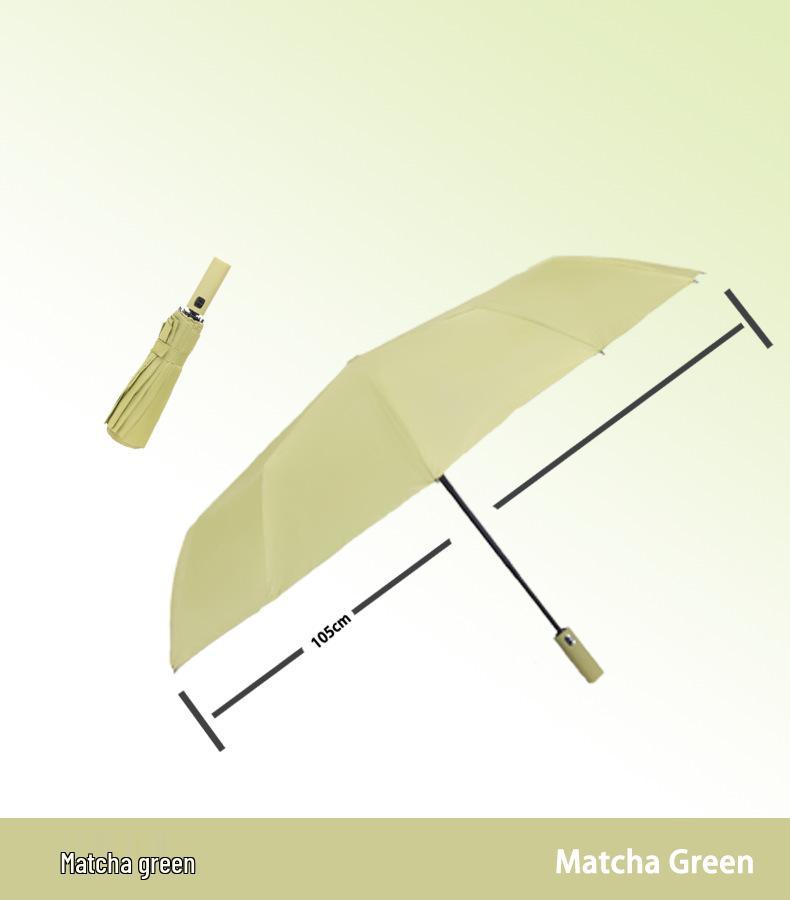 Dámský extra velký automatický deštník - Anti-UV, ochrana proti slunci do deště i do slunce