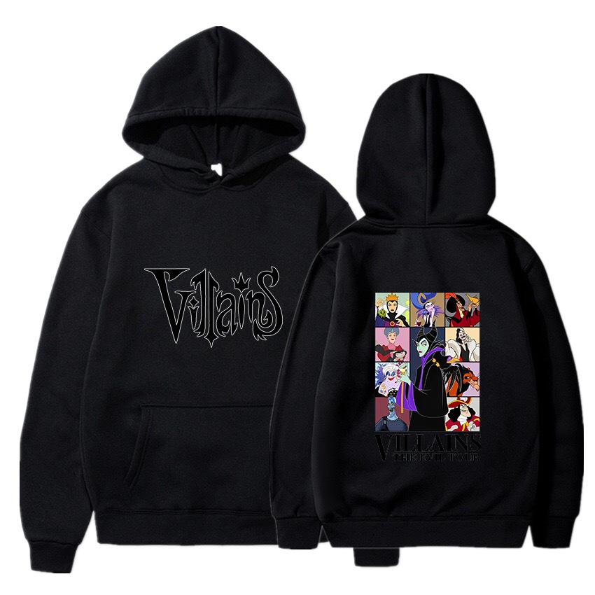 Villains Hoodie Sweatshirts Men Women Fashion Casual  Autumn Winter Fleece Streetwear Tops