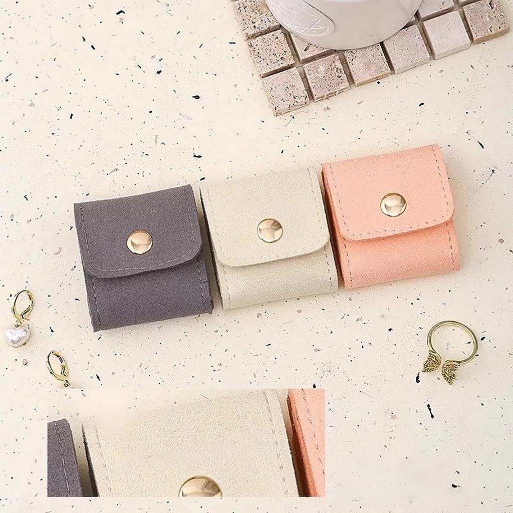 Travel Jewelry Bag, Travel Jewelry Roll Bag With Buckle, Portable Foldable Travel Jewelry Organizer Case, Small Jewelry Box