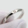 Używane TIFFANY&Co. Pierścionek True band EU#50 Platyna Pt950/diament 4,5g Platyna 5PD
