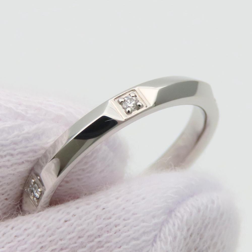Używane TIFFANY&Co. Pierścionek True band EU#50 Platyna Pt950/diament 4,5g Platyna 5PD