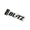 BLITZ Logo Sticker, 200mm Wide, BLACK, 13550