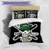 3pcs Duvet Cover Set (1*Duvet Cover + 2*Pillowcase, Without Core), Roronoa Zoro Print Bedding Set, Bedroom Decor, All‑Season, Gift