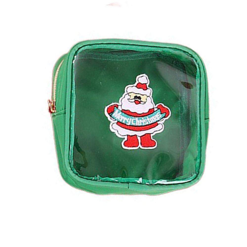 

Cartoon Christmas Clear Travel Bags Creative Christmas Toiletry Bags Make Up Organizer Travel S Santa Claus