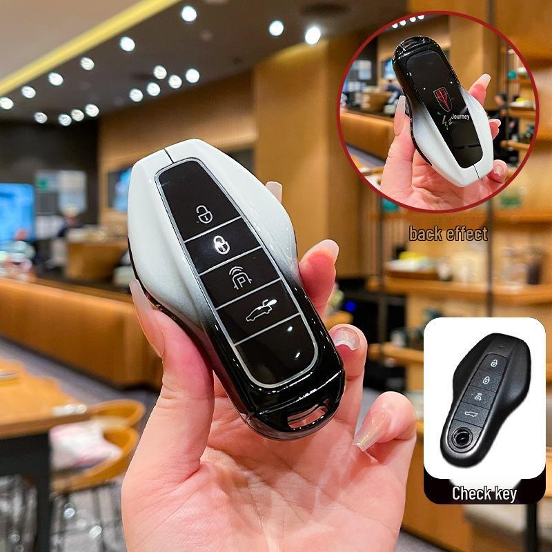 

FAW Hongqi HS6 PHEV 2026 Smart Hybrid Key Cover with Metal Buckle