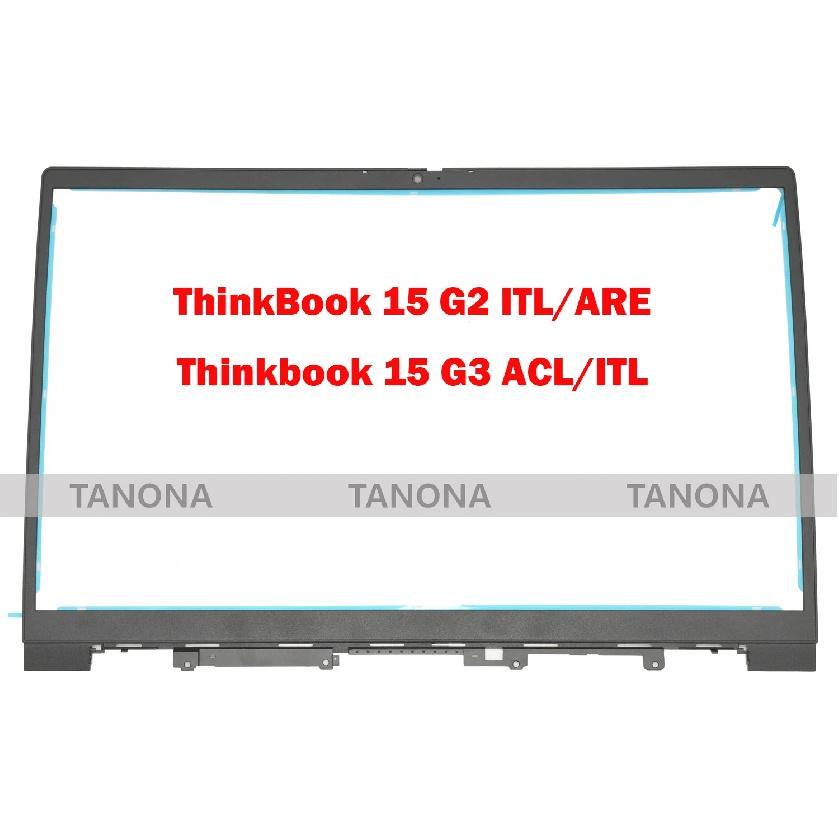 Ny 5CB1B34809 5CB1B34808 For Thinkbook 15 G2 ARE 15 G2 ITL Bærbar PC LCD Bakdeksel Bakre Lokk Ramme Håndleddstøtte Bunndeksel Kappe