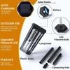 Solar Walkway Led Filament Warm Lamp Powered Lights Outdoor Garden Automatic Lighting Driveway Waterproof Stake Pathway Wireless