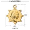 3pcs Sturdy Stainless Steel Heart Charm Necklace Set Decoration for Craft Enthusiasts and Fashion Designers Wear