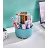 360 Grad drehbarer Stifthalter, großes Fassungsvermögen, Stifthalter, Kunststoff-Schreibtisch-Organizer, Make-up-Pinselhalter
