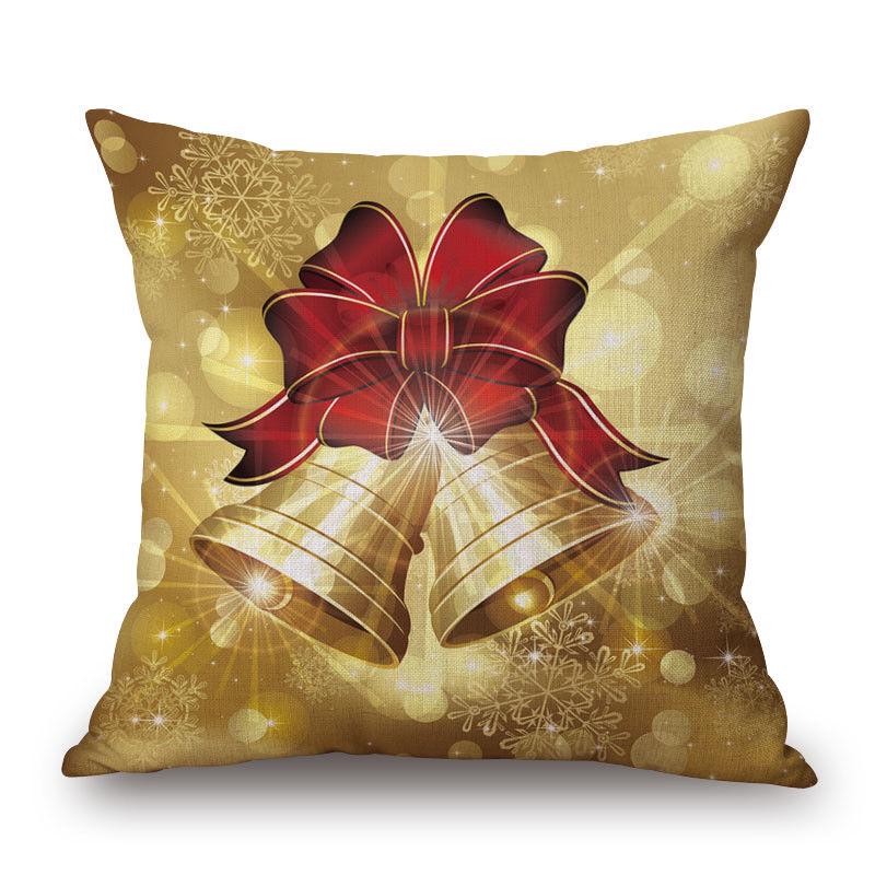 Classic Merry Christmas Xmas Gift Designed Throw Pillow Case Cover Cushion 18 X 18 Inch Ideal For Holiday Cheer And Comfort