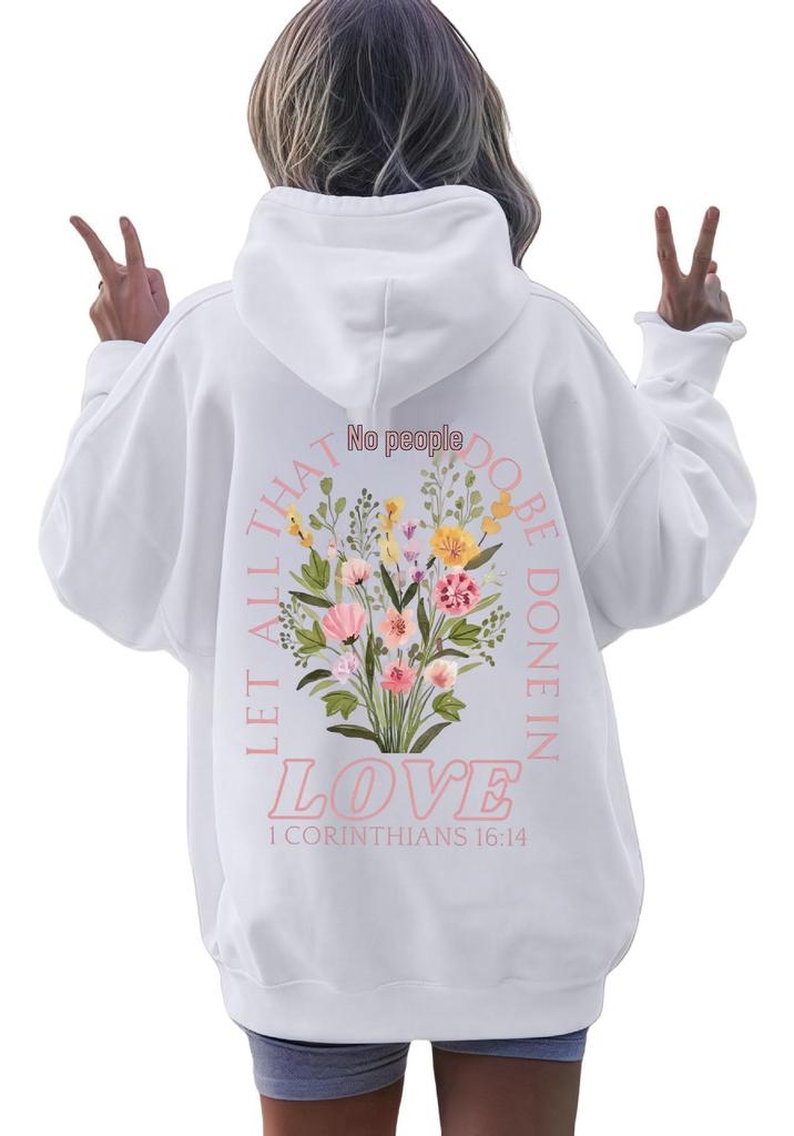 2025 Trendy Women's Hoodie with Letter Print - Autumn/Winter Collection