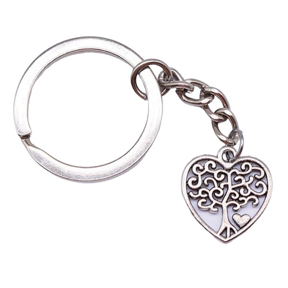 Kabbalah Lucky Charm Tree Of Life Keychain Love Key Ring 28mm