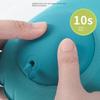 Hand Pressing Press To Inflate Pillow U-Shaped Neckrest Pad Neck Support Cushion  Tourist
