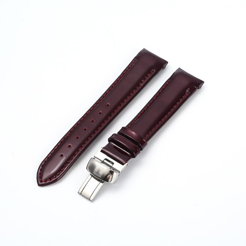 Męski i damski pasek do zegarka ze skóry naturalnej - Tian Suo T035, 18/22/23/24mm