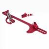 Billet Aluminum Throttle Cable Carburetor Bracket for Holley 4150 & 4160 Series Carburetor Red