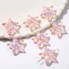 Acrylic Iridescent Star Beads DIY Kit for Hairpins, Bracelets, and Necklaces