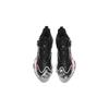 Anta Kids Knob Comfortable Thick Bottom Fleece Leather Non-Slip Warm Mid-Top Outdoor Shoes Kids Shoes Black White 312346907N-7