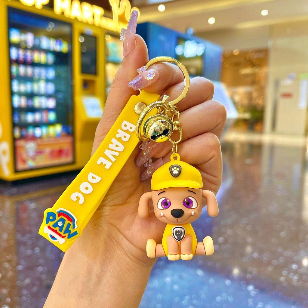 Bedårande Gris & Panda Stapelleksak Hängsmycke Nyckelring - Sött Par Bilväska Tillbehör, Perfekt Liten Gåva