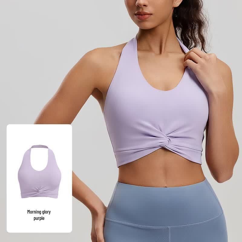 Juyitang Halter-Neck Yoga Sports Bra S