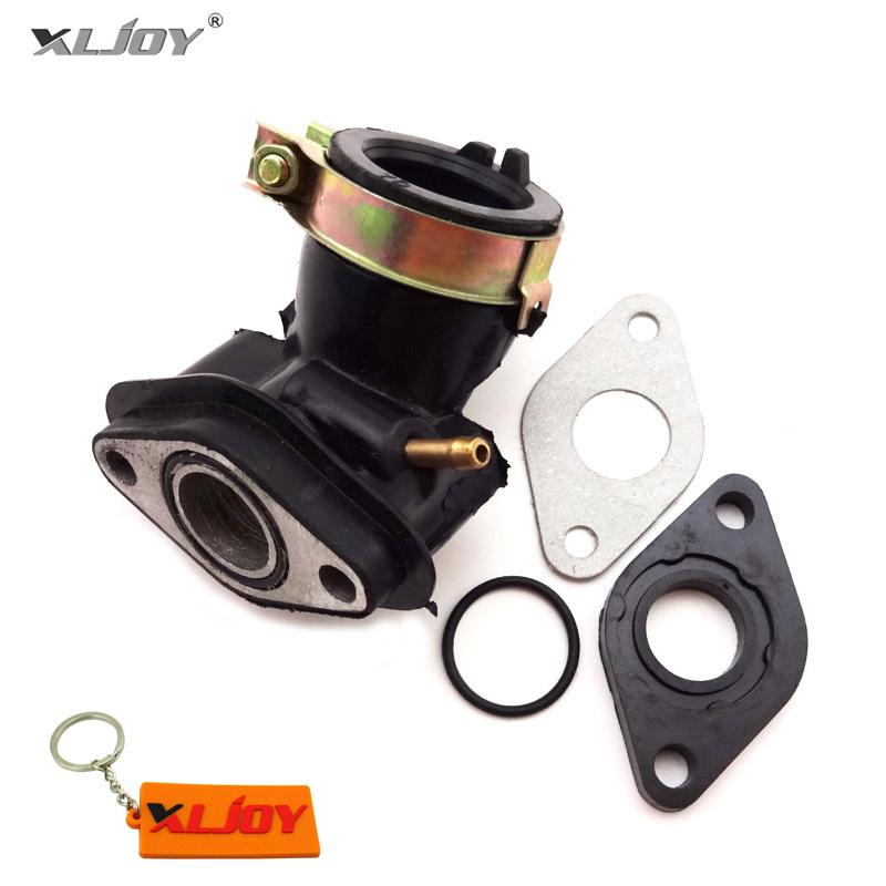 Intake Manifold Inlet Pipe Gasket Kit For GY6 50cc Moped Scooter Engine Carburetor SUNL Baotian Znen Jmstar Chinese Motorcycle