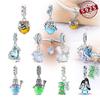 New Copper Honey Jar Dolphin Snowman Cat Zircon Pendant Charms Beads Fit Original Bracelets Diy Jewelry Gift