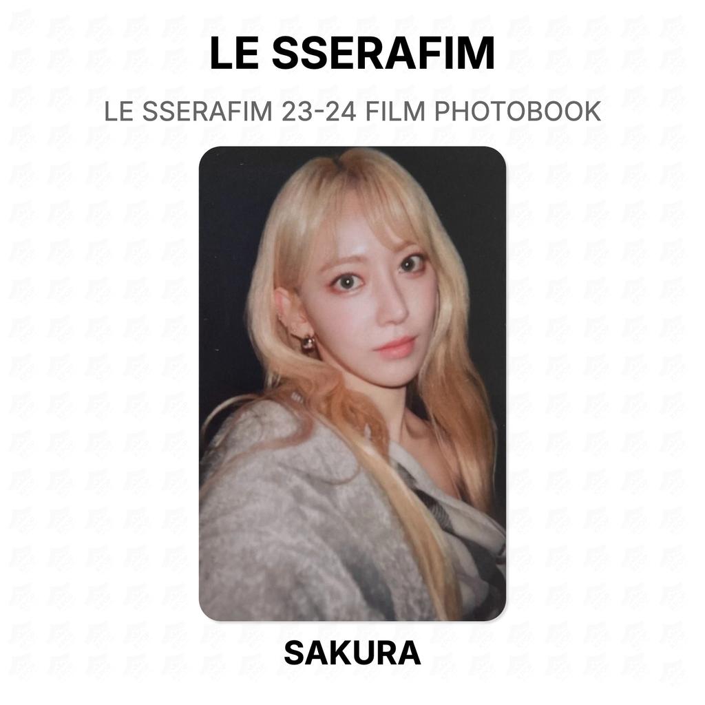 LE SSERAFIM 23-24 FILM PHOTOBOOK Official Photocard